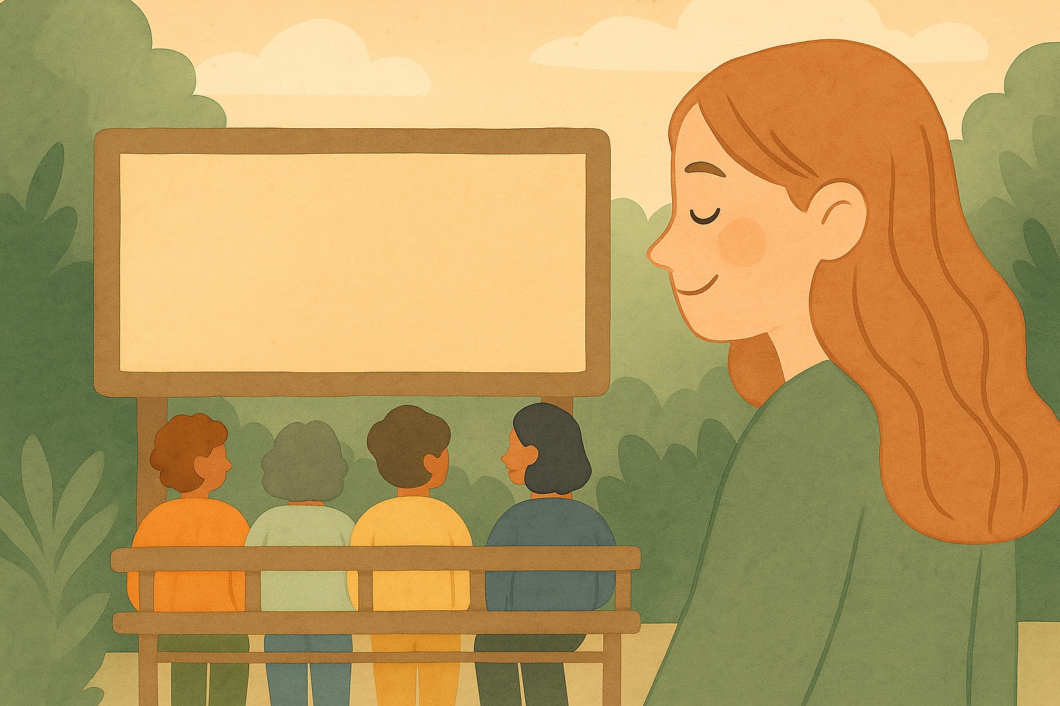 Moderando en el Festival de Cine de La Floresta